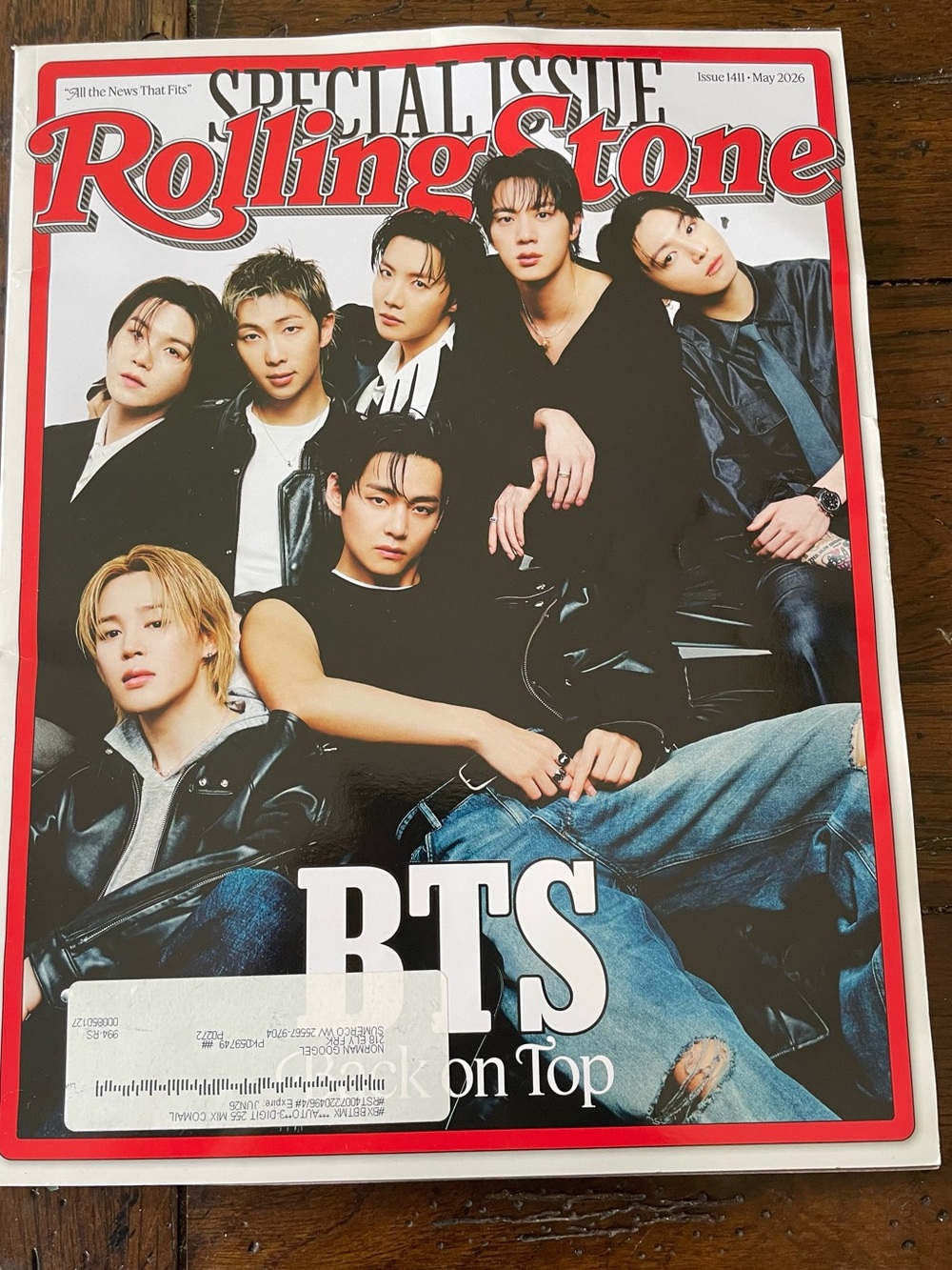 Rolling Stone Magazine May 2026 BTS Special Issue Cover Story K-Pop Collector